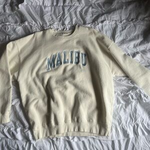 Brandy Melville Cream Sweatshirt